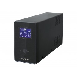 EnerGenie | UPS with USB and LCD display, Black | 1200 VA