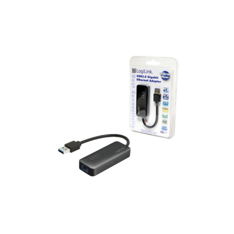 Logilink UA0184, USB 3.0 to Gigabit Ethernet Adapter | Logilink