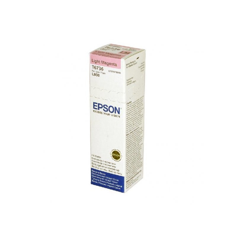 Epson T6736 Ink bottle 70ml | Ink Cartridge | Light Magenta