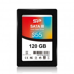 Silicon Power | Slim S55 | 120 GB | SSD interface SATA | Read speed 550 MB/s | Write speed 420 MB/s