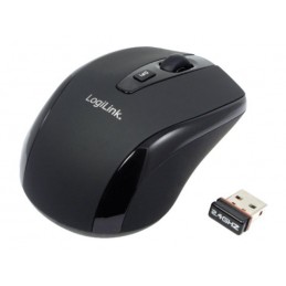 Logilink | Maus optisch Funk 2.4 GHz | 2.4GH wireless mini mouse with autolink | wireless | Black