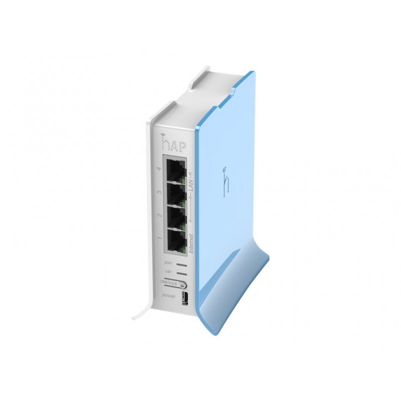 MikroTik | Access Point | RB941-2nD-TC hAP Lite | 802.11n | 2.4GHz | 10/100 Mbit/s | Ethernet LAN (RJ-45) ports 4 | MU-MiMO Yes 