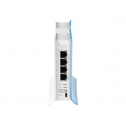 MikroTik | Access Point | RB941-2nD-TC hAP Lite | 802.11n | 2.4GHz | 10/100 Mbit/s | Ethernet LAN (RJ-45) ports 4 | MU-MiMO Yes 