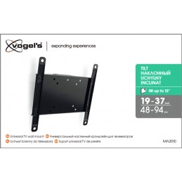 Vogels | Wall mount | MA2010-A1 Tilt | Tilt | 26-40 " | Maximum weight (capacity) 30 kg | Black