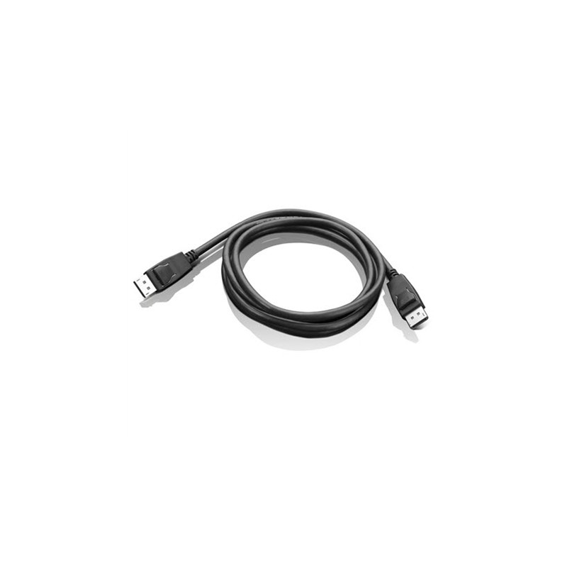 Lenovo | Black | DisplayPort | DisplayPort | DP to DP | 1.8 m