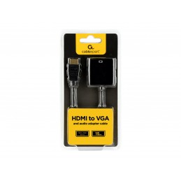 Cablexpert | HDMI to VGA and audio adapter cable