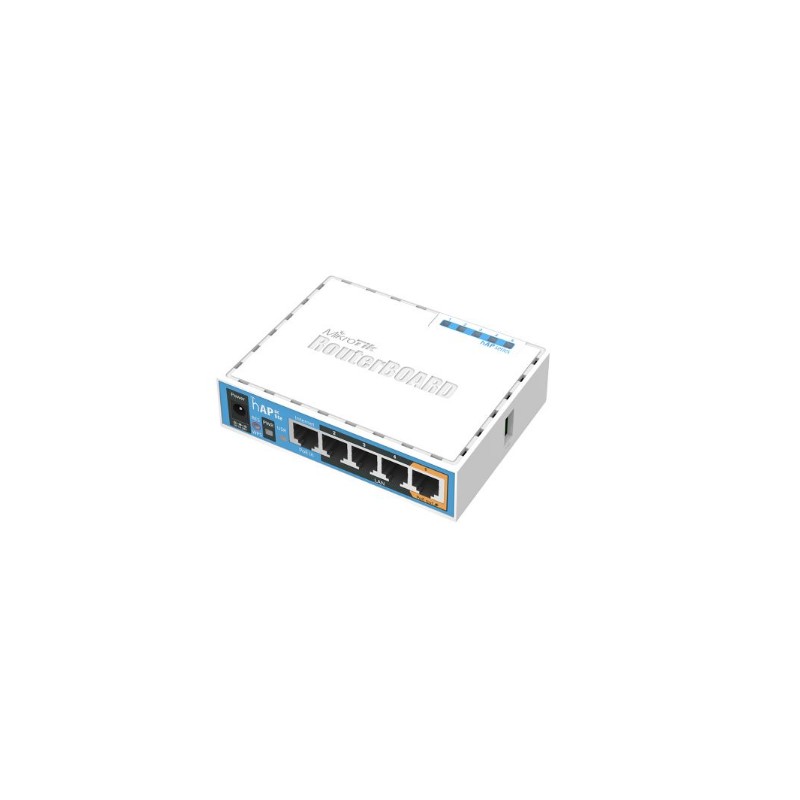 MikroTik | RB952Ui-5ac2nD | hAP ac lite | 802.11ac | 2.4/5.0 | 867 Mbit/s | 10/100 Mbit/s | Ethernet LAN (RJ-45) ports 5 | MU-Mi