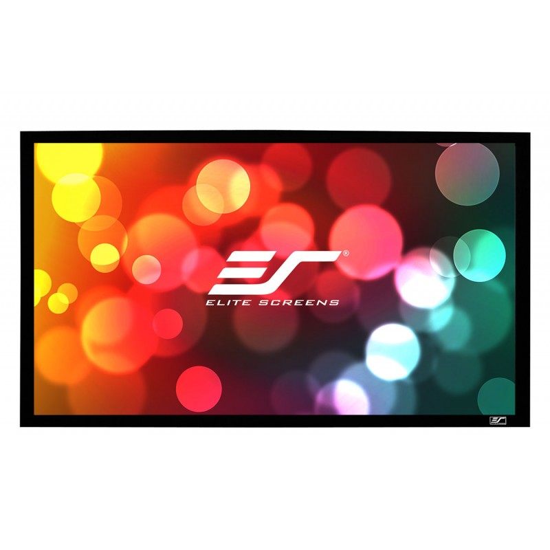 SableFrame Series | ER100WH1 | Diagonal 100 " | 16:9 | Viewable screen width (W) 221 cm | Black