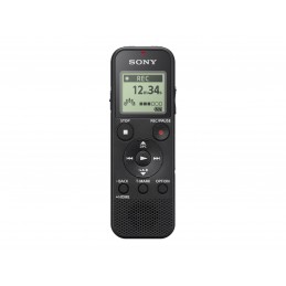 Sony | ICD-PX370 | Black | Monaural | MP3 playback | MP3 | 9540 min | Mono Digital Voice Recorder with Built-in USB