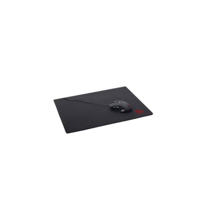 Gembird | MP-GAME-M | natural rubber foam + fabric | Gaming mouse pad, medium | Gaming mouse pad | 250x350x3 mm | Black