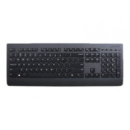 Lenovo | Professional | Professional Wireless Keyboard - US English with Euro symbol | Standard | Wireless | US | Black | Englis