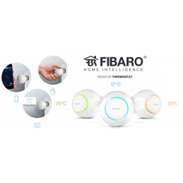 Fibaro | Radiator Thermostat Head | Z-Wave | White