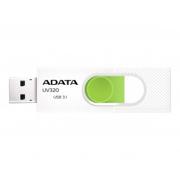 ADATA | UV320 | 32 GB | USB 3.1 | White/Green