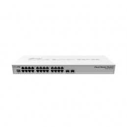 MikroTik | Cloud Router Switch CRS326-24G-2S+RM | Managed L3 | Rackmountable | 1 Gbps (RJ-45) ports quantity 24 | SFP+ ports qua