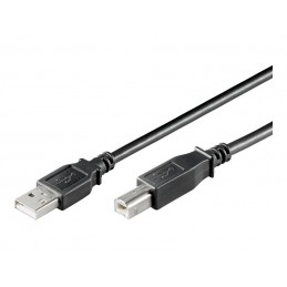 Goobay | USB 2.0 Hi-Speed cable | USB-A to USB-B USB 2.0 male (type A) | USB 2.0 male (type B)