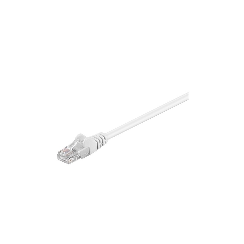 Goobay | CAT 5e patch cable, U/UTP | White