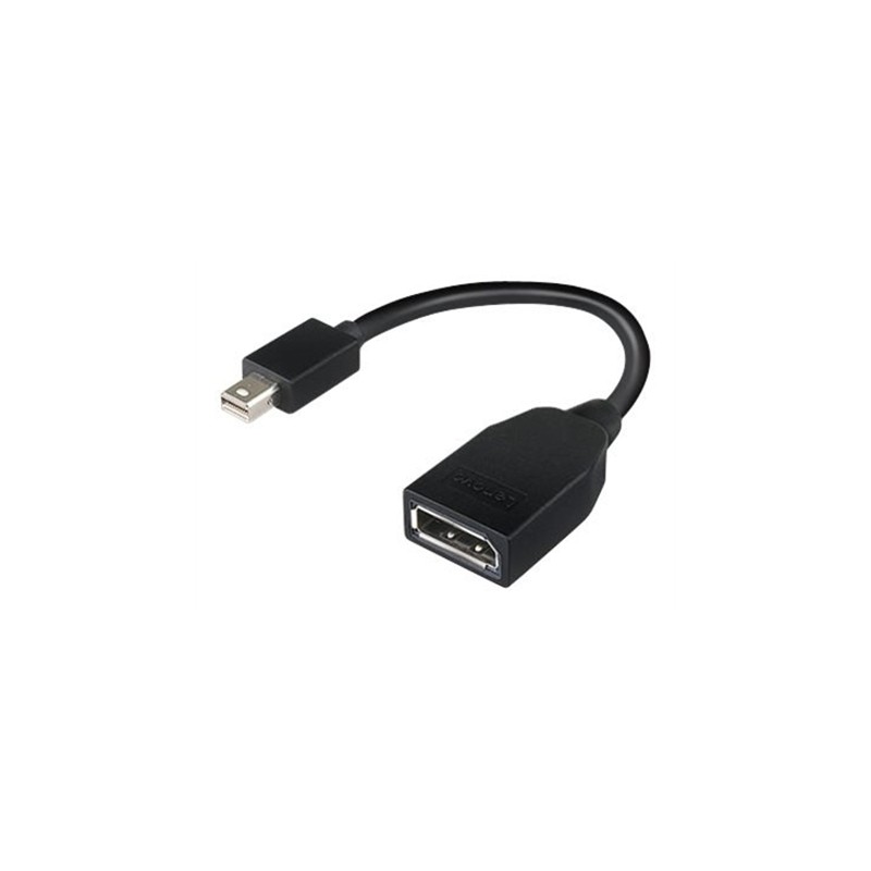 Lenovo | Mini-DisplayPort to DisplayPort Adapter | Mini-DisplayPort | DisplayPort