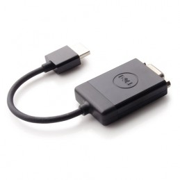 Dell | Adapter HDMI to VGA | 470-ABZX | Black | HDMI - Male | HD-15 (VGA) - Female