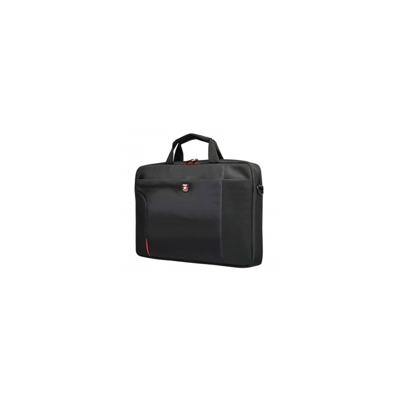 PORT DESIGNS | Houston | Fits up to size 15.6 " | Messenger - Briefcase | Black | Shoulder strap