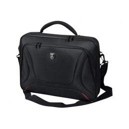 PORT DESIGNS | Courchevel | Fits up to size 15.6 " | Messenger - Briefcase | Black | Shoulder strap