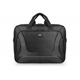 PORT DESIGNS | Courchevel | Fits up to size 17.3 " | Messenger - Briefcase | Black | Shoulder strap