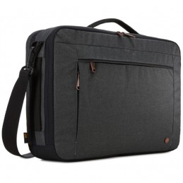 Case Logic | Era Hybrid Briefcase | Fits up to size 15.6 " | Messenger - Briefcase/Backpack | Obsidian | Shoulder strap