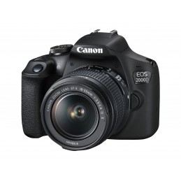 Canon | SLR Camera Kit | Megapixel 24.1 MP | Image stabilizer | ISO 12800 | Display diagonal 3.0 " | Wi-Fi | Video recording | A