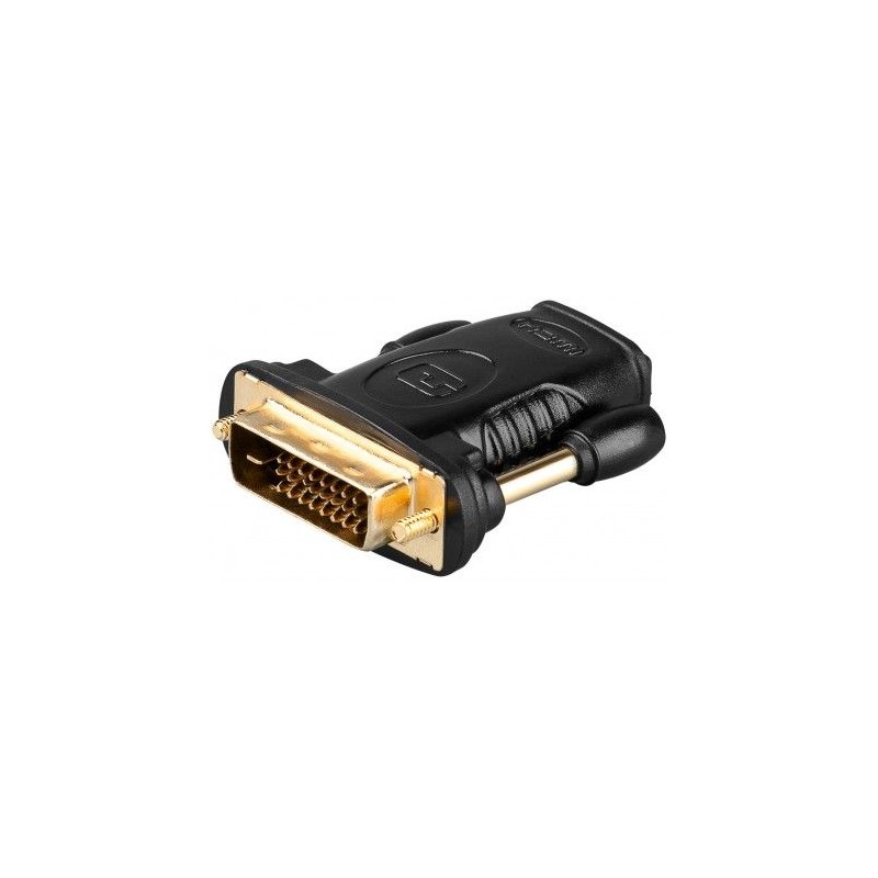 Goobay 68931 HDMI /DVI-D adapter, gold-plated | Goobay