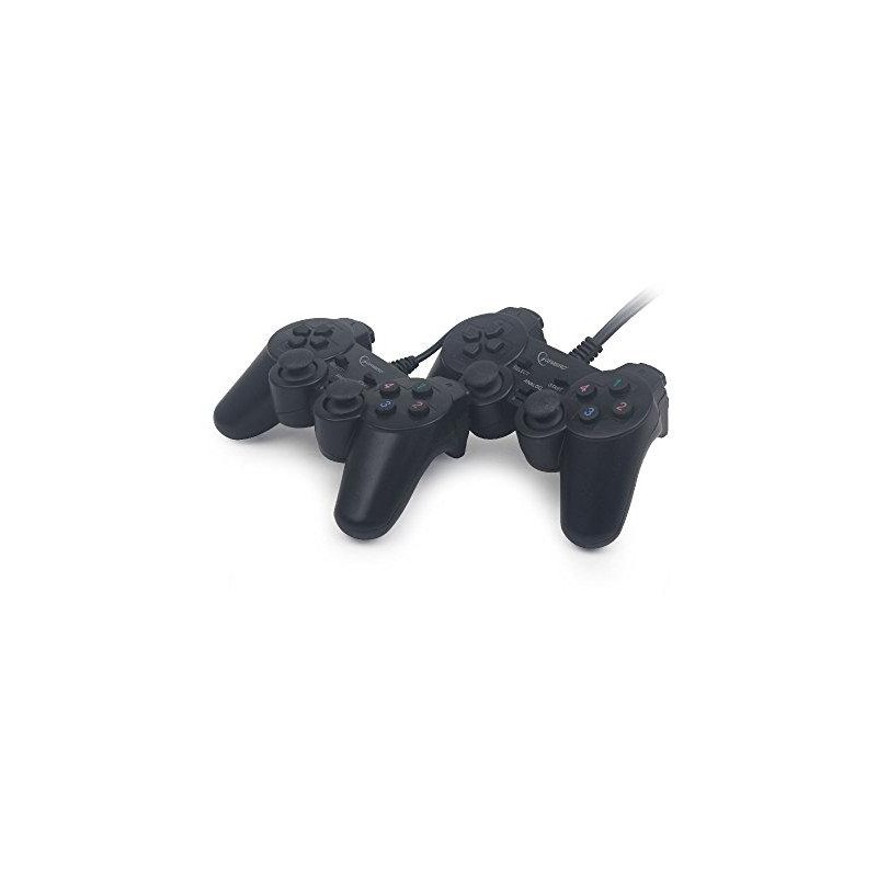Gembird | Double USB dual vibration gamepad