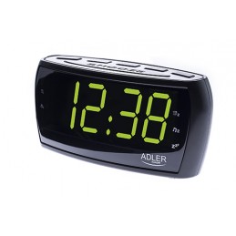 Adler | Alarmclock Radio | AD 1121 | Alarm function | Black