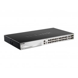 D-Link | DGS-3130-30TS | Switch | Managed L3 | Rack mountable | 1 Gbps (RJ-45) ports quantity 24 | 10 Gbps (RJ-45) ports quantit