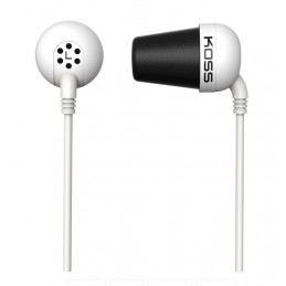 Koss | Plug | Wired | In-ear | Noise canceling | White