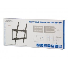 Logilink BP0012 TV Wall mount, 32 55", tilt -14 , 25 mm | Logilink