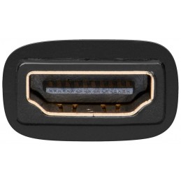 Goobay | HDMI/DVI-I adapter, gold-plated | 68690 | Black | HDMI female (Type A) | DVI-I female Dual-Link (24+5 pin)