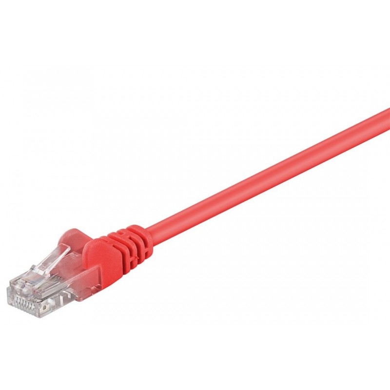 Goobay | CAT 5e patch cable, U/UTP | 68369 | Red