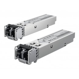 Ubiquiti | UF-MM-1G | SFP | Multi-Mode Fiber | Dual LC | 10/100/1000 Mbit/s | Wavelength 850 nm | Maximum transfer distance 550 