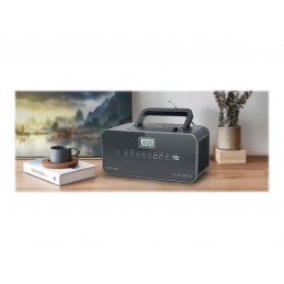 Muse | Portable radio | M-28DG | AUX in | Grey