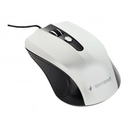 Gembird | Mouse | MUS-4B-01-BS | Standard | USB | Black/ silver