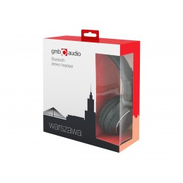 Gembird | Bluetooth stereo headset "Warszawa" | BHP-WAW | Wireless | On-Ear | Wireless | Black