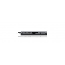 Icy Box IB-DK4040-CPD USB Type-C DockingStation with two video interfaces | Raidsonic