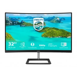 Philips | 322E1C/00 | 31.5 " | VA | FHD | 16 : 9 | 75 Hz | 4 ms | 1920 x 1080 | 250 cd/m | HDMI ports quantity 1 | Black | Warra