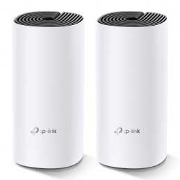 Whole Home Mesh WiFi System | Deco M4 (2-Pack) | 802.11ac | 300+867 Mbit/s | 10/100/1000 Mbit/s | Ethernet LAN (RJ-45) ports 2 |