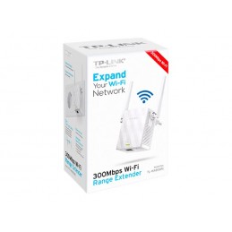 TP-LINK | Extender | TL-WA855RE | 802.11n | 2.4GHz | 300 Mbit/s | 10/100 Mbit/s | Ethernet LAN (RJ-45) ports 1 | MU-MiMO No | no