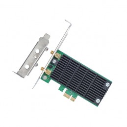 TP-LINK Archer T4E Dual Band PCI Express Adapter 2.4GHz/5GHz, 802.11ac, 300+867 Mbps, 2xDetachable antennas