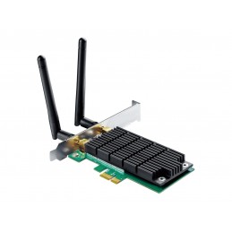 TP-LINK Archer T4E Dual Band PCI Express Adapter 2.4GHz/5GHz, 802.11ac, 300+867 Mbps, 2xDetachable antennas