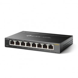 TP-LINK | Switch | TL-SG108E | Web managed | Wall mountable | 1 Gbps (RJ-45) ports quantity 8 | Power supply type External | 36 