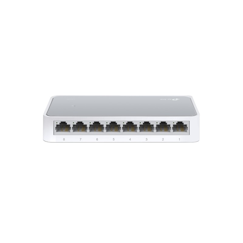 TP-LINK | Switch | TL-SF1008D | Unmanaged | Desktop | 10/100 Mbps (RJ-45) ports quantity 8 | Power supply type External | 36 mon