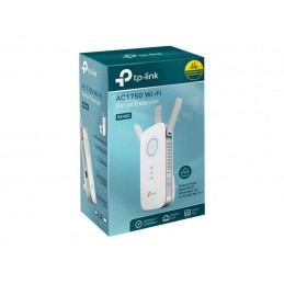 TP-LINK | Extender | RE450 | 802.11ac | 2.4GHz/5GHz | 450+1300 Mbit/s | 10/100/1000 Mbit/s | Ethernet LAN (RJ-45) ports 1 | MU-M