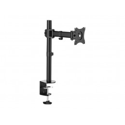 Logilink | BP0020 Monitor Desk mount, 13"-27", arm 274mm | Maximum weight (capacity) 8 kg | Black