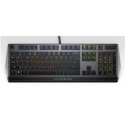 Dell | Alienware Gaming Keyboard | AW510K | Dark Gray | Mechanical Gaming Keyboard | Wired | RGB LED light | EN | English | Nume